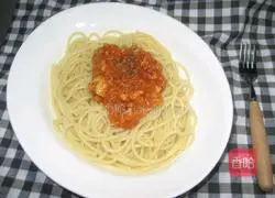 Illustration of how to make spaghetti bolognese 8