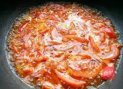 Illustration of how to make tomato cold noodles 5