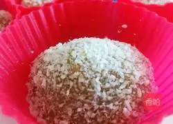 Matcha Illustration of how to make mango glutinous rice cake 10