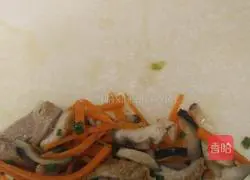 Illustration of how to make Japanese spring rolls 2