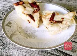 Illustration of how to make red date hair cake 8