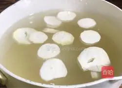 Illustration of how to make yam slices and millet porridge 3