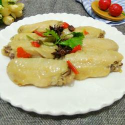 Rice cooker salt-baked chicken wings