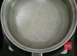 Illustration of how to make edamame and shrimp porridge (baby food) 2