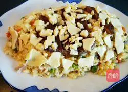 Cheese Baked Steak Rice Recipe Illustration 12