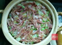 Illustration of how to make casserole rice 7