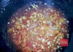 Illustration of how to make tomato sauce rice balls 6