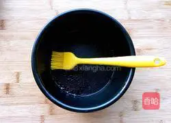 Illustration of how to make spinach and raisin cake 7