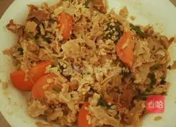 Illustration of braised fermented bean curd and mutton rice 3