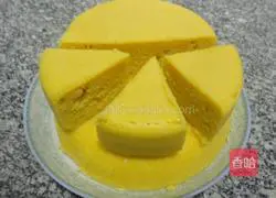 Illustration of how to make cornmeal cake 8