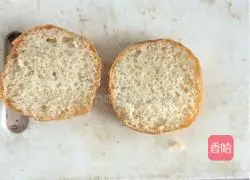 Illustration of how to make whole wheat burger 2
