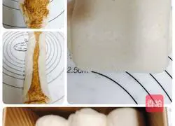 Illustration of how to make egg-free corn oil pure rice cereal peanut butter toast bread 3