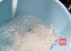 Lily, lotus seeds and red beans for beauty Illustration of how to make porridge 2