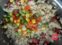 Cheese Baked Rice Recipe Illustration 3