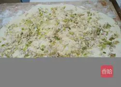  Illustration of how to make scallion rolls 3