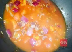 Illustration of how to make tomato pasta 4