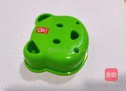 Illustration of how to make bear rice balls 5