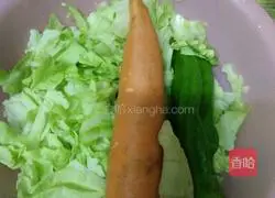 How to make vegetarian pot stickers Illustration 1