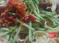 Illustration of homemade cold noodles 5