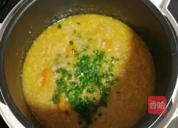 Illustration of how to make double-meter pumpkin lean meat porridge 14