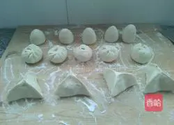 Illustration of how to make old noodle steamed buns and steamed buns 22