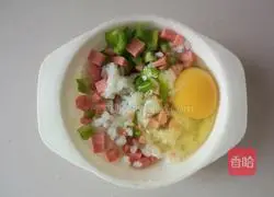 Green pepper baked rice (simple version) recipe 4