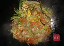 Assorted Egg Fried Noodles Recipe Illustration 6