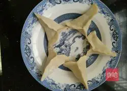 Illustration of how to make three fresh dumplings 9