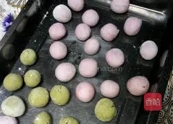 Illustration of how to make dragon fruit peel glutinous rice balls 9