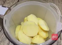 Illustration of how to make cod and potato cakes 4