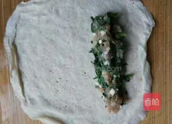 Illustration of how to make spring rolls 8