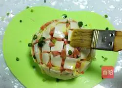 Illustration of grilled steamed buns 7