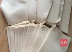 Illustration of how to make homemade large stuffed wontons 2