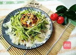 Illustration of how to make oily dumpling skin noodles 13