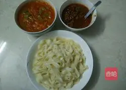 Illustration of hand-rolled noodles 18