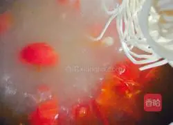 Illustration of how to make soup noodles 6