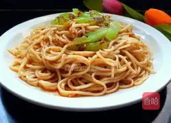 Illustration of how to make spicy noodles 10