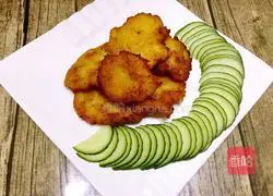 Illustration of how to make cod and potato cakes 9