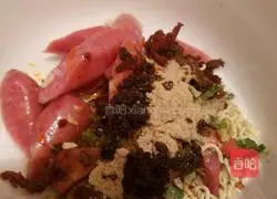 Illustration of how to make noodles late at night 3