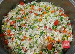 Colorful Vegetable Stew Illustration of how to make rice 13