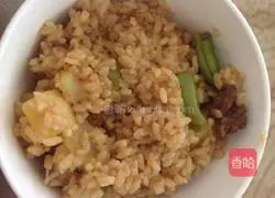 Illustration of how to make braised rice with beans and potatoes 7