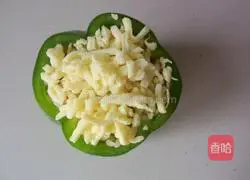 Green pepper baked rice (simple version) illustration 7