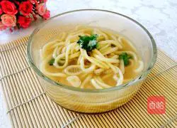 Illustration of how to make noodles with soup 4