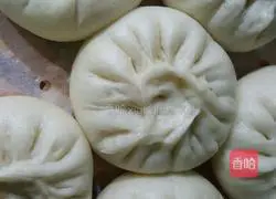 Illustration of how to make rapeseed and mushroom buns 8