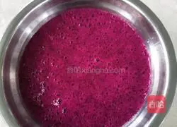 Illustration of homemade dragon fruit noodles 2