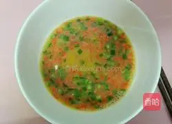 Illustration of how to make rice egg cake 2