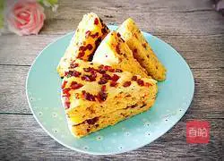 Illustration of how to make red date cornmeal cake 12