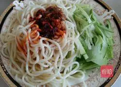 Cucumber cold noodles recipe 2