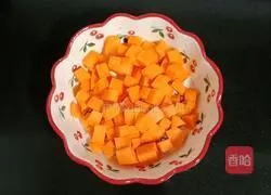 Dry scallops Illustration of how to make minced meat and vegetable porridge 3