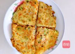 Illustration of how to make carrot and egg pancakes 6